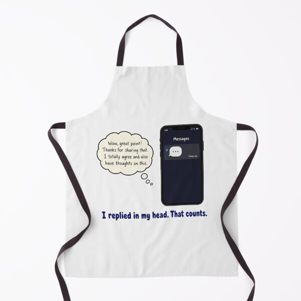 Item preview, I Replied In My Head That Counts Introvert designed and sold by fadilow.