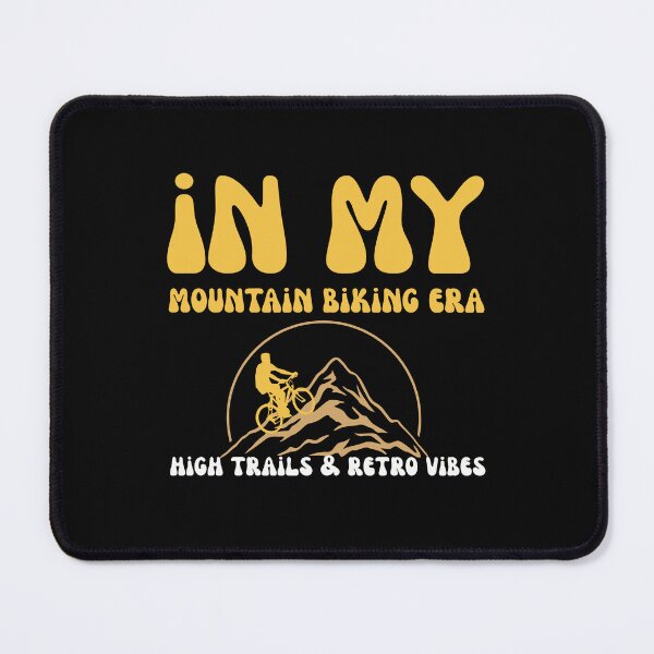 Item preview, Groovy In My Mountain Biking Era High Trails Retro Vibes designed and sold by mumchaosdesigns.