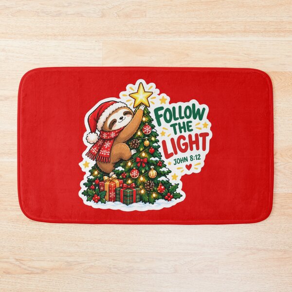 Item preview, John 8:12 Follow The Light designed and sold by plushism.