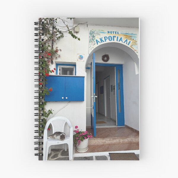 Artikelvorschau, Griechisches Hotel Katze entworfen und verkauft von GeekyGirlsGarb.