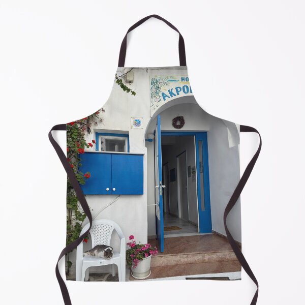 Item preview, Greek Hotel Cat designed and sold by GeekyGirlsGarb.