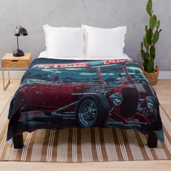 Item preview, Midnight Red Roadster Top Down Drive In designed and sold by CreekSideCreat.
