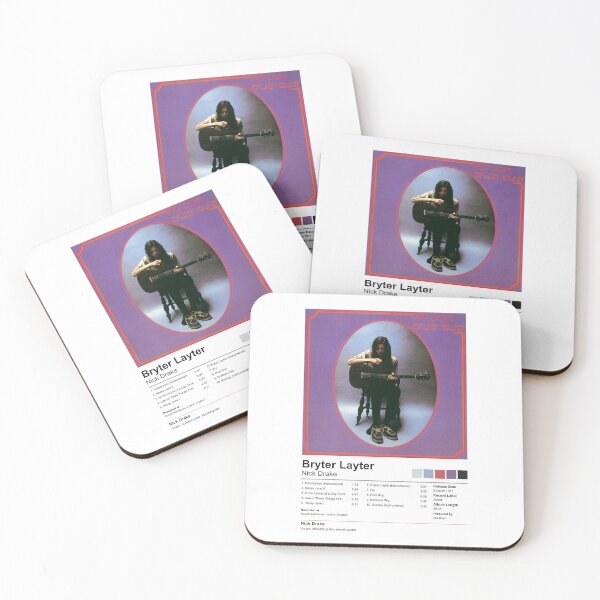 Item preview, Nick Draker - Bryter Layter (Album Poster) designed and sold by curseofkazar.