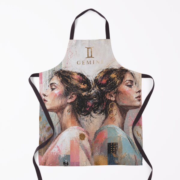 Item preview, Gemini Zodiac Painting – Duality of the Twins designed and sold by GalleryKauffeld.