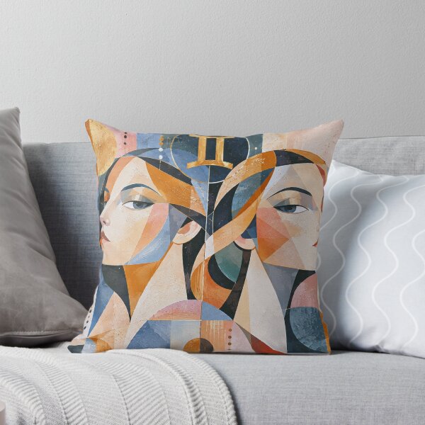 Item preview, Gemini Zodiac illustration – Duality of the Twins designed and sold by GalleryKauffeld.