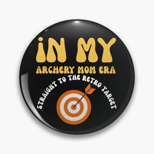 Item preview, Groovy In My Archery Mom Era Straight To The Target designed and sold by mumchaosdesigns.