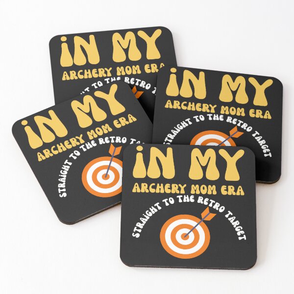 Item preview, Groovy In My Archery Mom Era Straight To The Target designed and sold by mumchaosdesigns.