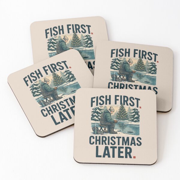 Item preview, Funny Fishing Christmas Gift for Anglers designed and sold by WikaKowalczyk.