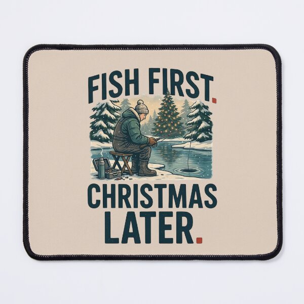 Item preview, Funny Fishing Christmas Gift for Anglers designed and sold by WikaKowalczyk.