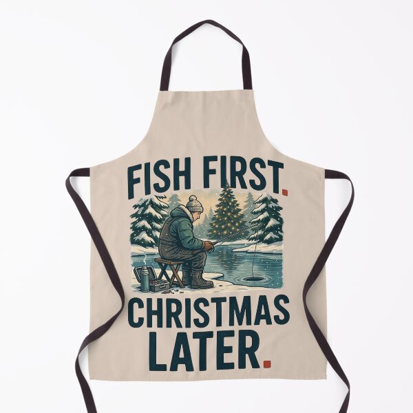 Item preview, Funny Fishing Christmas Gift for Anglers designed and sold by WikaKowalczyk.