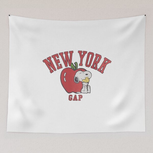 Item preview, Snoopy New York Gap Apple Graphic designed and sold by Lycheelich.
