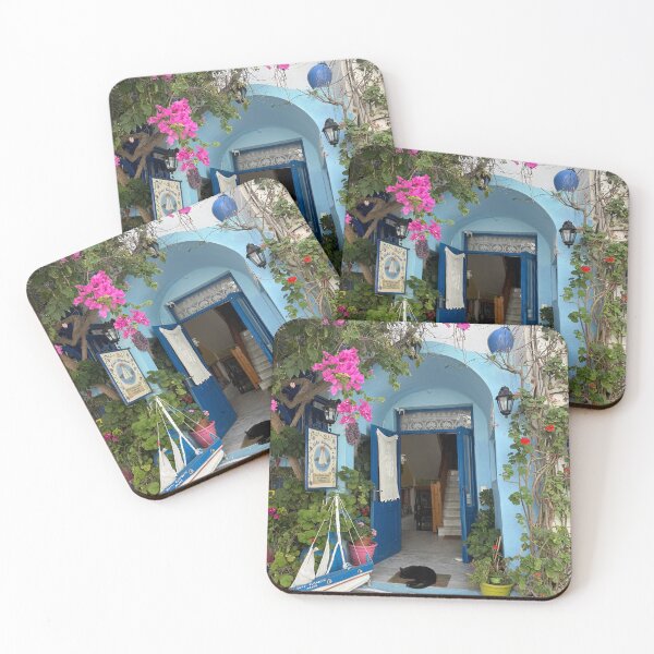 Item preview, Hotel Cat in Greece designed and sold by GeekyGirlsGarb.