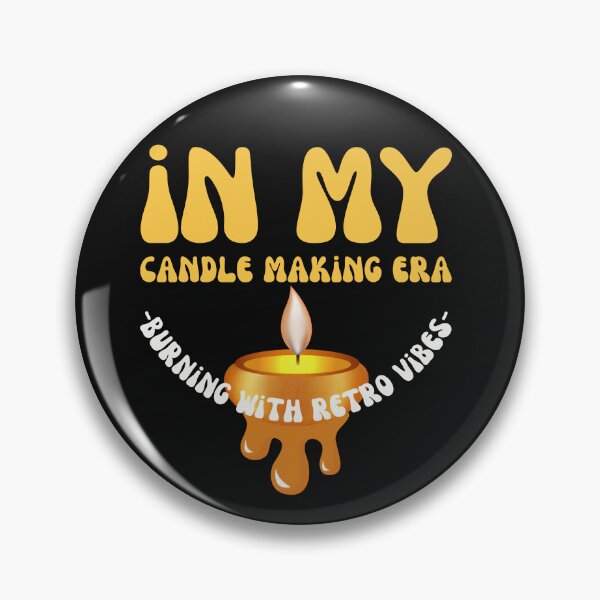 Item preview, Groovy In My Candle Making Era Burning With Retro Vibes designed and sold by mumchaosdesigns.