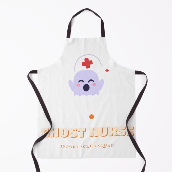 Item preview, Ghost Nurse - Cute Halloween T-Shirt Design designed and sold by JongoMongo.