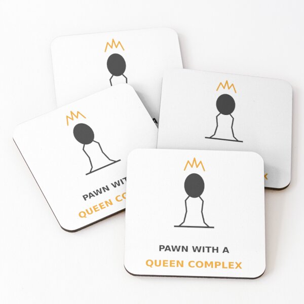 Item preview, Pawn With A Queen Complex Funny Chess Player Gift Grandmaster Humor designed and sold by youur-mark.