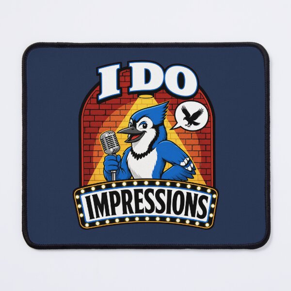 Item preview, Blue Jay I Do Impressions Funny Hawk Call Mimic Comedy Bird designed and sold by shifumart.