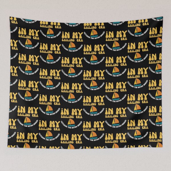 Item preview, Groovy In My Sailing Era Catching The Retro Breeze designed and sold by mumchaosdesigns.