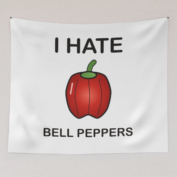 Item preview, I Hate Bell Peppers - Funny Picky Eater Gift designed and sold by I HATE IT!.