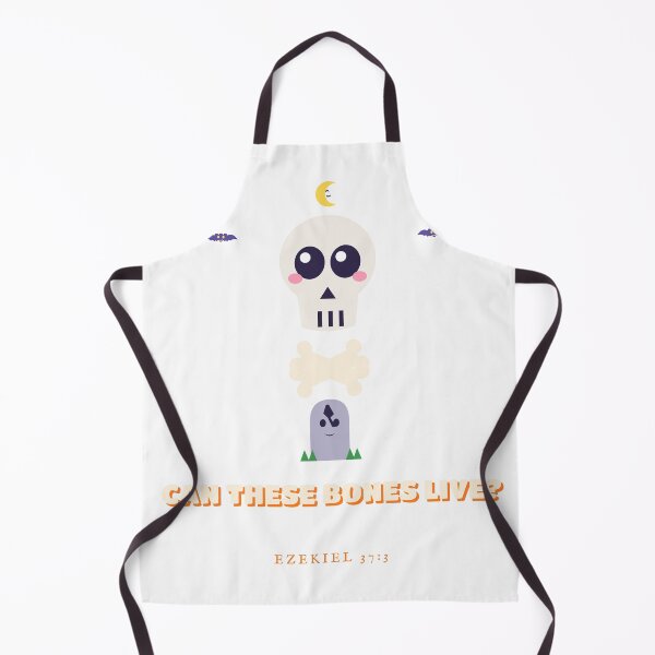Item preview, Can These Bones Live? - Funny Skeleton Halloween T-Shirt Design designed and sold by JongoMongo.