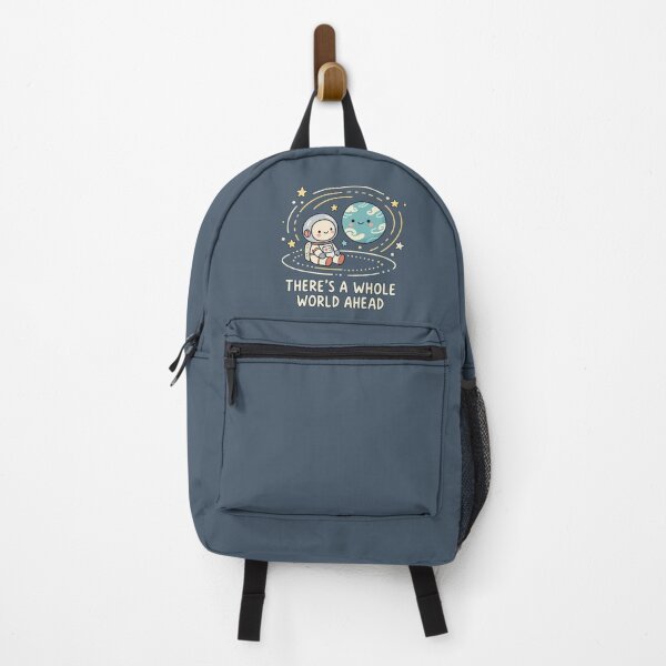 Item preview, There's a Whole World Ahead | Cute Space Astronaut Art designed and sold by MrDev.