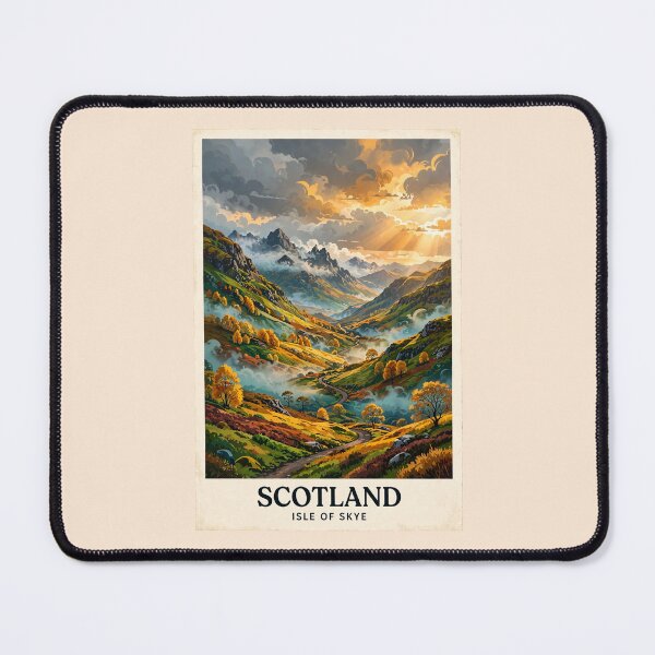 Item preview, Scotland — Isle of Skye — An Autumn Road Through the Wild Scottish Highlands designed and sold by DibujandoPorfa.