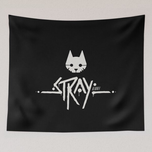 Item preview, Stray Video Game Cat Cyberpunk designed and sold by JamesBomDavis.