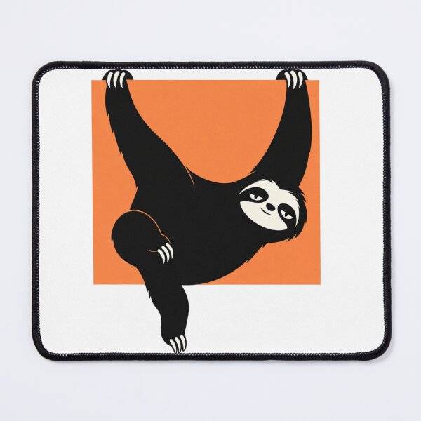 Item preview, Sloth hanging from the edge of the frame designed and sold by Lazenco.