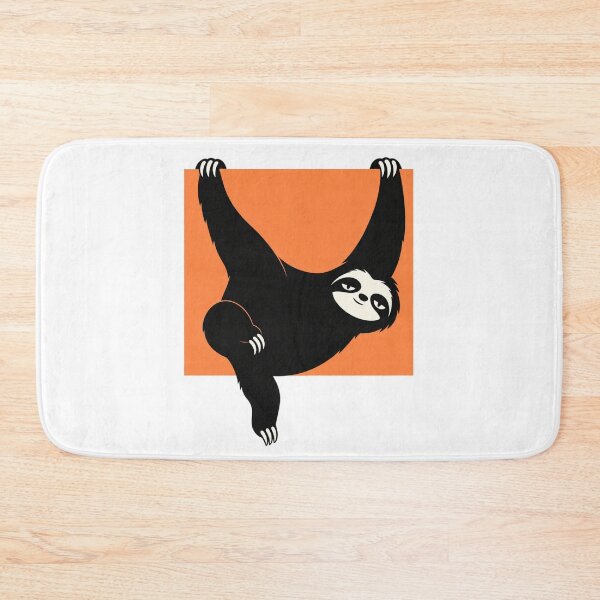 Item preview, Sloth hanging from the edge of the frame designed and sold by Lazenco.