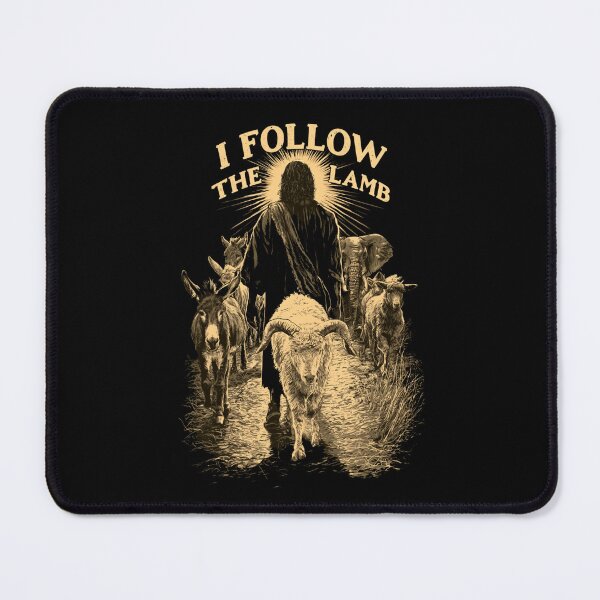Item preview, I Follow The Lamb Not The Donkey Or Elephant Design designed and sold by DyzioSupply.