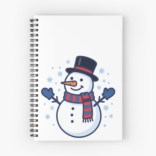 Item preview, Cute Snowman with Top Hat Scarf designed and sold by AIG - Andrei Ilie Graphics.