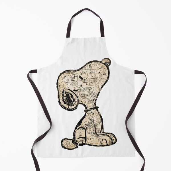 Item preview, Snoopy Peanuts Comic Strip Collage Silhouette designed and sold by Lycheelich.