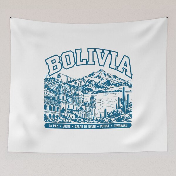 Item preview, Bolivia Retro | Travel, Cities & Landscapes designed and sold by EdwinkOne.