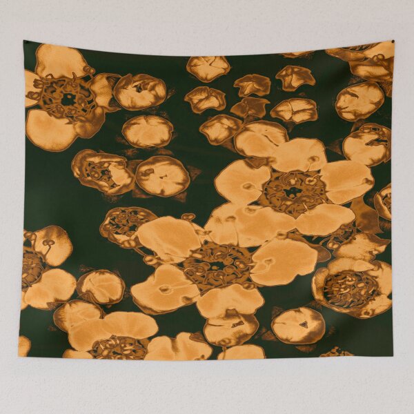 Item preview, Copper Blossoms – Luxurious Botanical Art designed and sold by SulkaCreative.