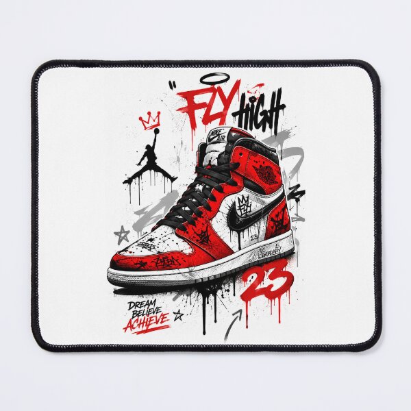 Item preview, Fly High Jordan Graffiti Streetwear Sneaker Art Sticker designed and sold by PRIME4YOU.