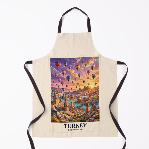 Item preview, Turkey — Cappadocia — A Magical Sunrise Above the Valley of Fairy Chimneys designed and sold by DibujandoPorfa.