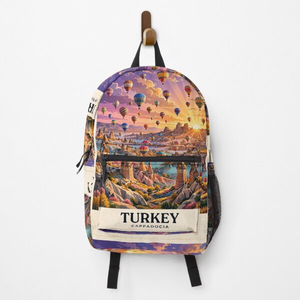 Item preview, Turkey — Cappadocia — A Magical Sunrise Above the Valley of Fairy Chimneys designed and sold by DibujandoPorfa.