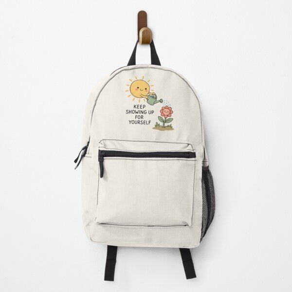 Item preview, Keep Showing Up for Yourself | Cute Sun & Flower Art designed and sold by MrDev.