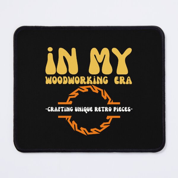 Item preview, Groovy In My Woodworking Era Crafting Unique Retro Pieces designed and sold by mumchaosdesigns.