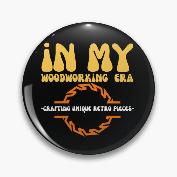 Item preview, Groovy In My Woodworking Era Crafting Unique Retro Pieces designed and sold by mumchaosdesigns.