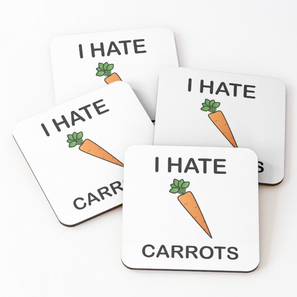 Item preview, I Hate Carrots - Funny Picky Eater Gift designed and sold by I HATE IT!.