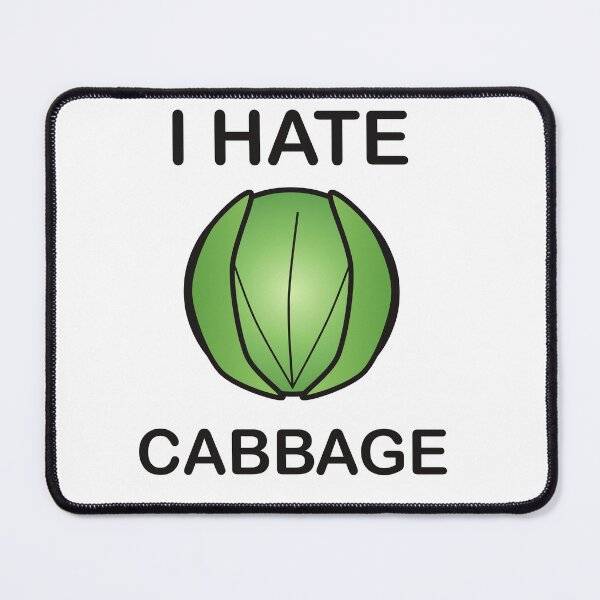 Item preview, I Hate Cabbage - Funny Picky Eater Gift designed and sold by I HATE IT!.
