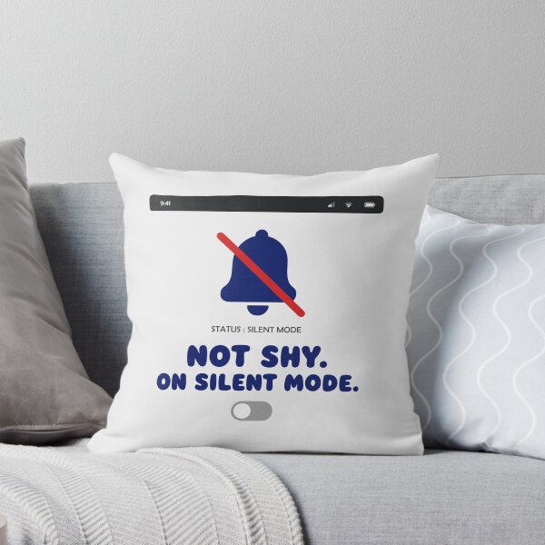 Item preview, Not Shy On Silent Mode Introvert designed and sold by fadilow.