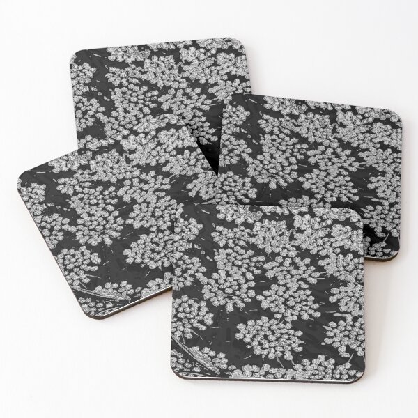 Item preview, Silver Queen Anne’s Lace – Elegant Botanical Art designed and sold by SulkaCreative.