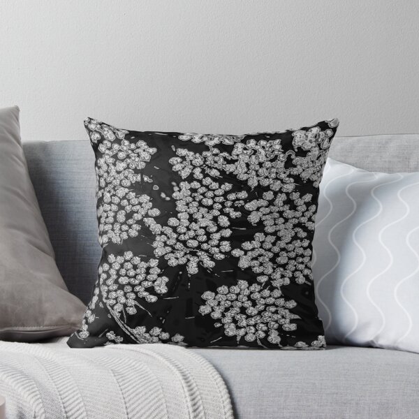 Item preview, Silver Queen Anne’s Lace – Elegant Botanical Art designed and sold by SulkaCreative.