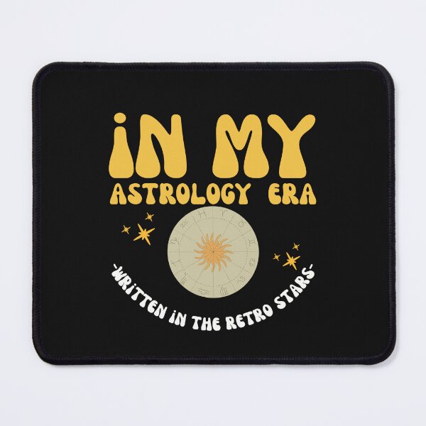 Item preview, Groovy In My Astrology Era Written In The Retro Stars designed and sold by mumchaosdesigns.