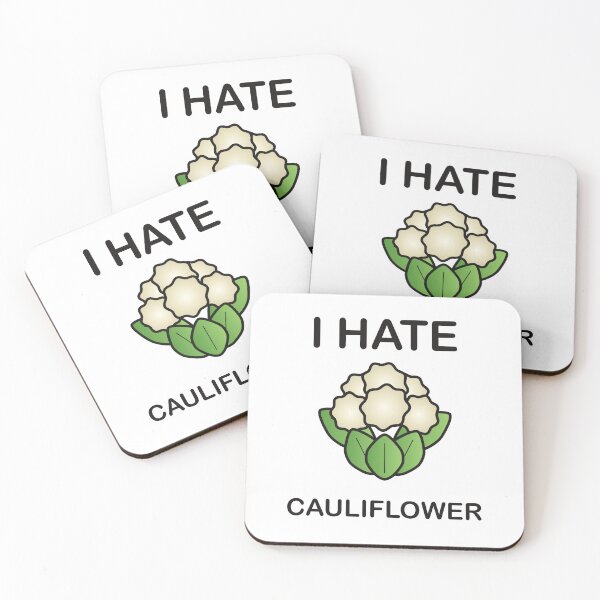Item preview, I Hate Cauliflower - Funny Picky Eater Gift designed and sold by I HATE IT!.