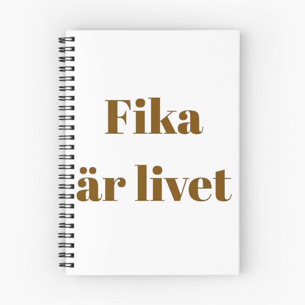 Artikelvorschau, Fika Är Livet entworfen und verkauft von Designbynorase.