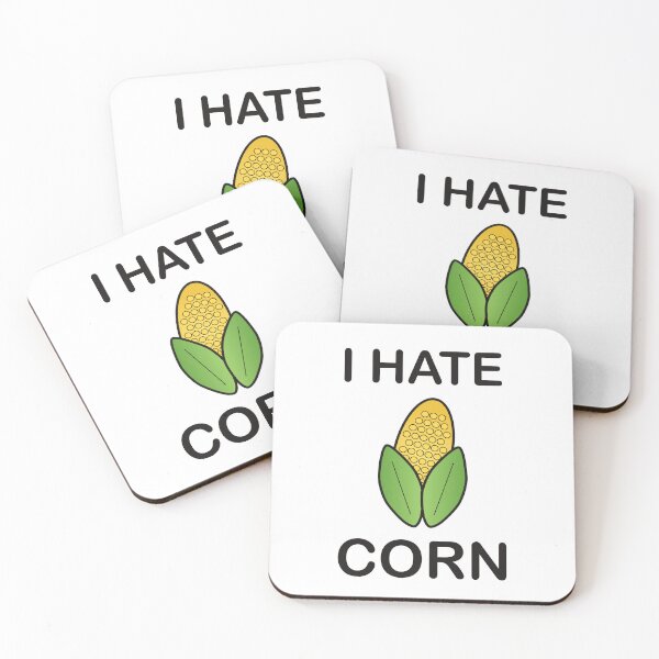 Item preview, I Hate Corn - Funny Picky Eater Gift designed and sold by I HATE IT!.