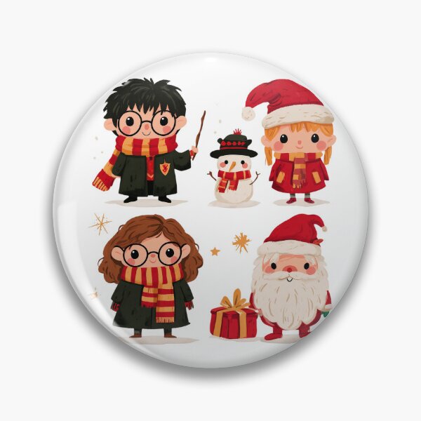 Artikelvorschau, Harry Potter – Chibi-Weihnachten entworfen und verkauft von AKoukisOfficial.