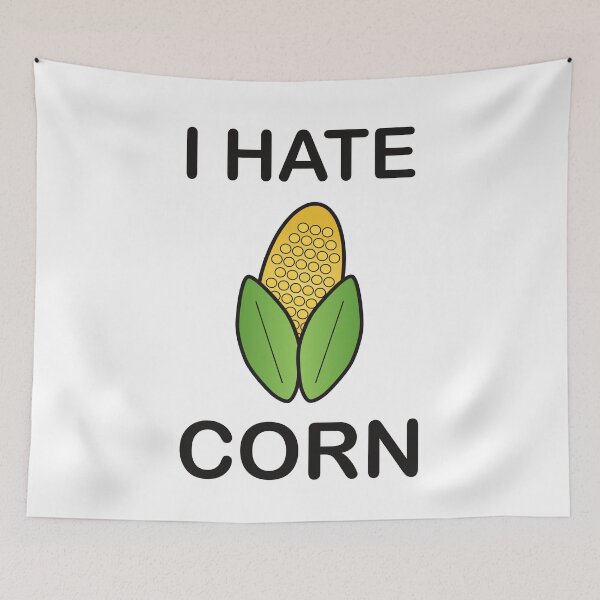 Item preview, I Hate Corn - Funny Picky Eater Gift designed and sold by I HATE IT!.